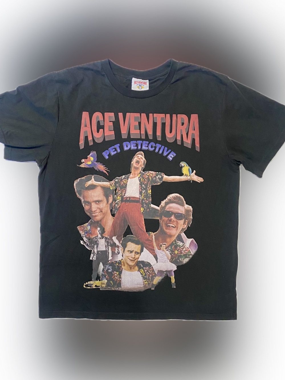Ace Ventura collab with shoe palace Graphic Short-Sleeve Tee - Black